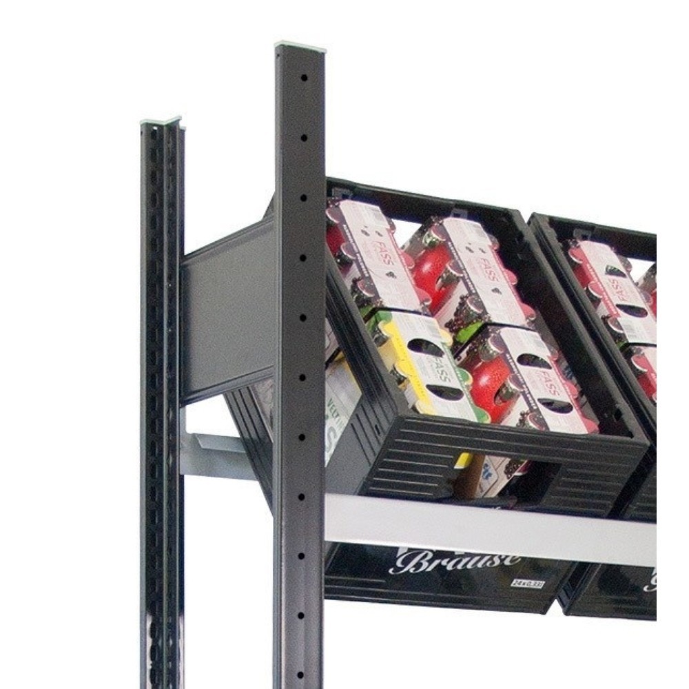 Número de imagen del producto 2: Estantería de cajas de bebidas SCHULTE, Al x An: 1.800 x 820 mm