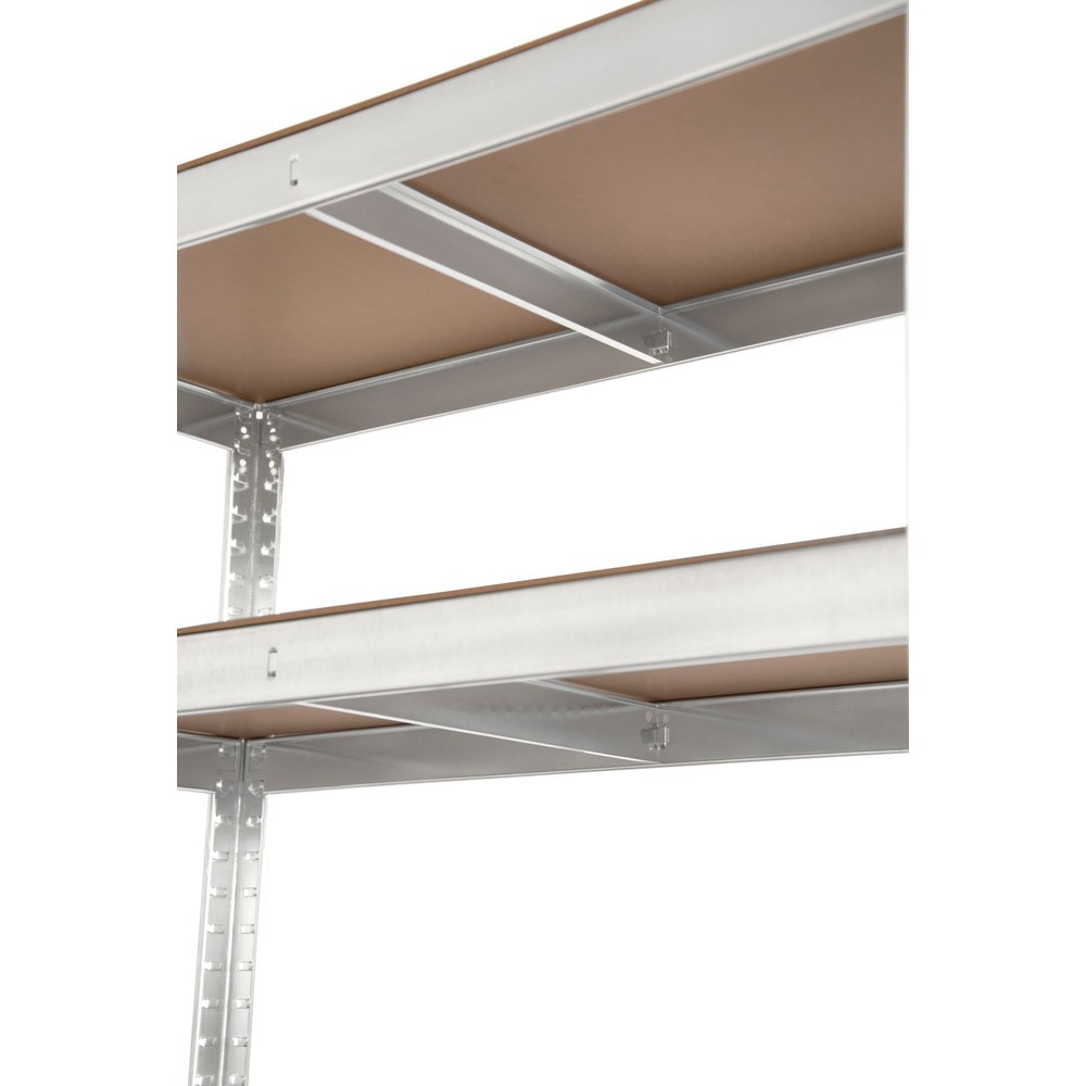 Número de imagen del producto 3: Juego de 2 estanterías de cargas pequeñas HEMMDAL galvanizadas, carga por estante 175 kg, HxAxF 1.800 x 900 x 400 mm