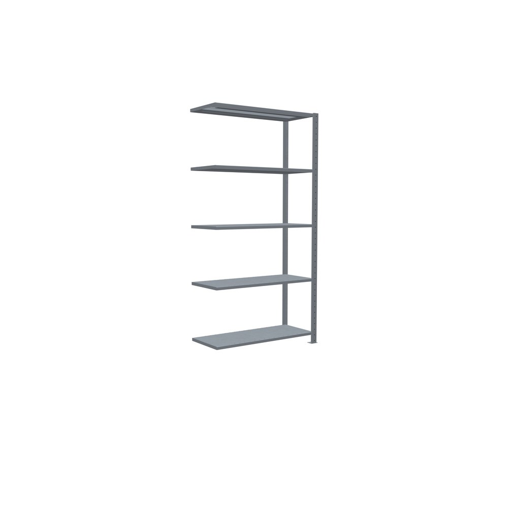 Número de imagen del producto 2: Estantería de cargas pequeñas SCHULTE con sistema de montaje encajado, módulo adicional, carga por estante de 330 kg, galvanizada, Al x An x F 2.000 x 1.000 x 400 mm