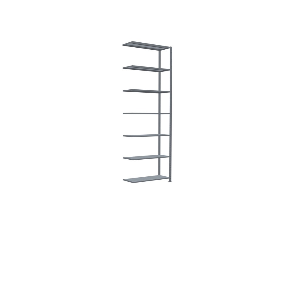 Número de imagen del producto 2: Estantería de cargas pequeñas SCHULTE con sistema de montaje encajado, módulo adicional, carga por estante de 330 kg, galvanizada, Al x An x F 3.000 x 1.000 x 400 mm