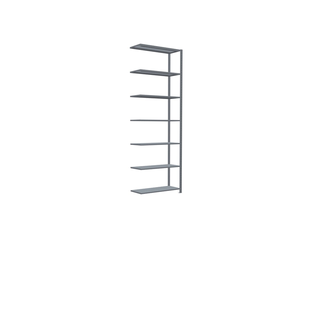 Estantería de cargas pequeñas SCHULTE con sistema de montaje encajado, módulo adicional, carga por estante de 330 kg, galvanizada, Al x An x F 3.000 x 1.000 x 400 mm Número de imagen del producto 2: Estantería de cargas pequeñas SCHULTE con sistema de montaje encajado, módulo adicional, carga por estante de 330 kg, galvanizada, Al x An x F 3.000 x 1.000 x 400 mm