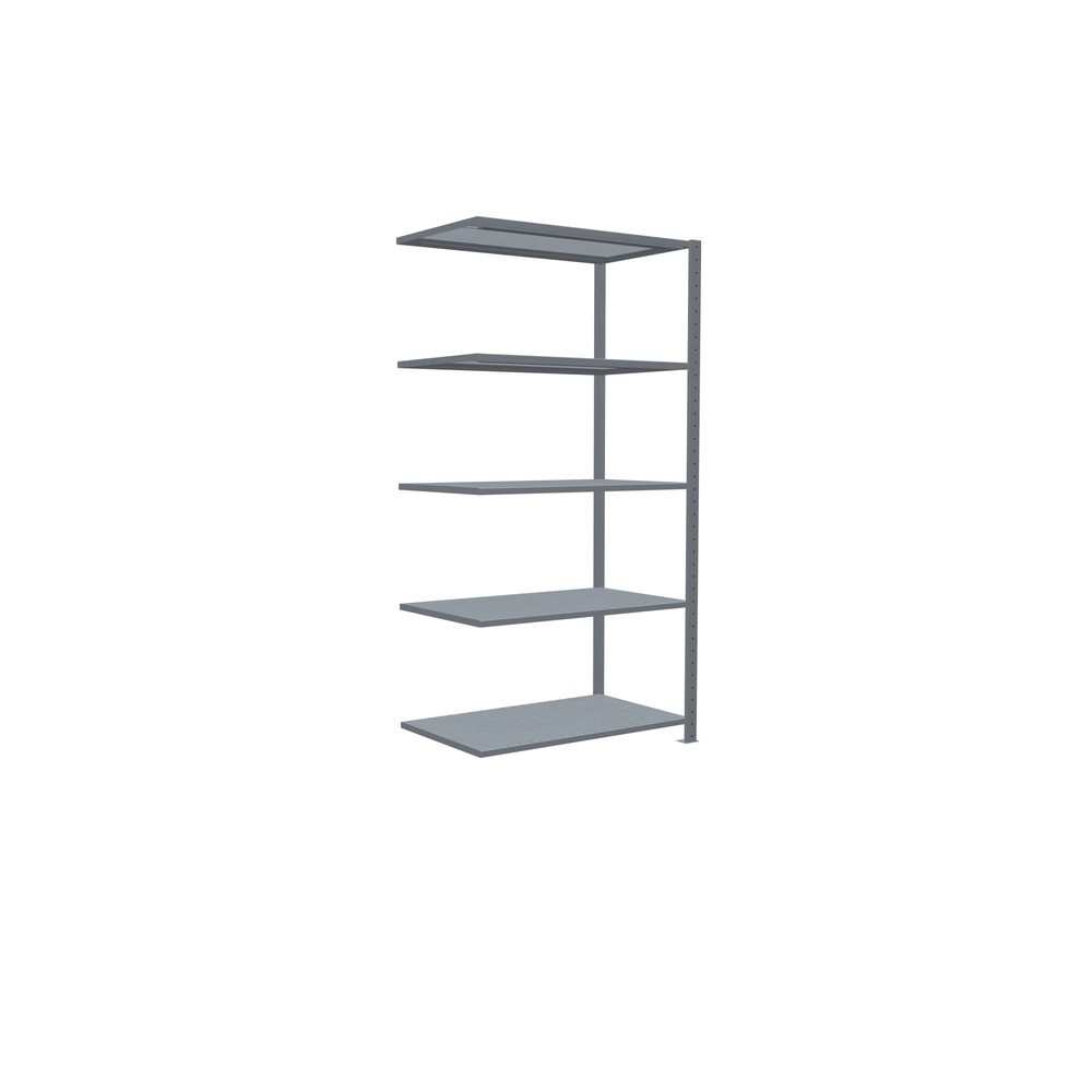 Número de imagen del producto 2: Estantería de cargas pequeñas SCHULTE con sistema de montaje encajado, módulo adicional, carga por estante de 330 kg, galvanizada, Al x An x F 2.000 x 1.000 x 600 mm