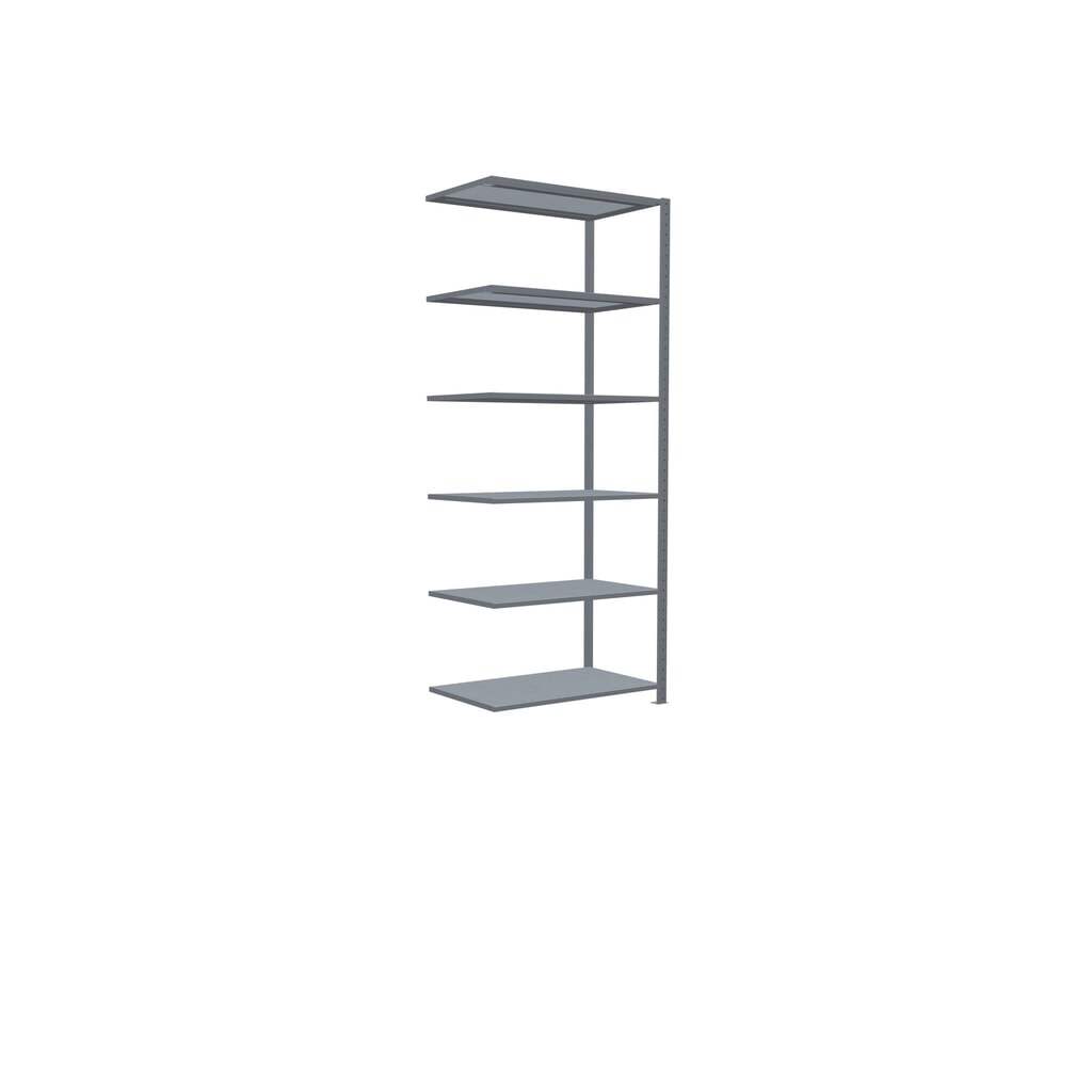 Estantería SCHULTE, módulo adicional, carga del estantería de cargas pequeñas 330 kg, galvanizado, alto H x An x F 2.500 x 1.000 x 600 mm Número de imagen del producto 2: Estantería SCHULTE, módulo adicional, carga del estantería de cargas pequeñas 330 kg, galvanizado, alto H x An x F 2.500 x 1.000 x 600 mm