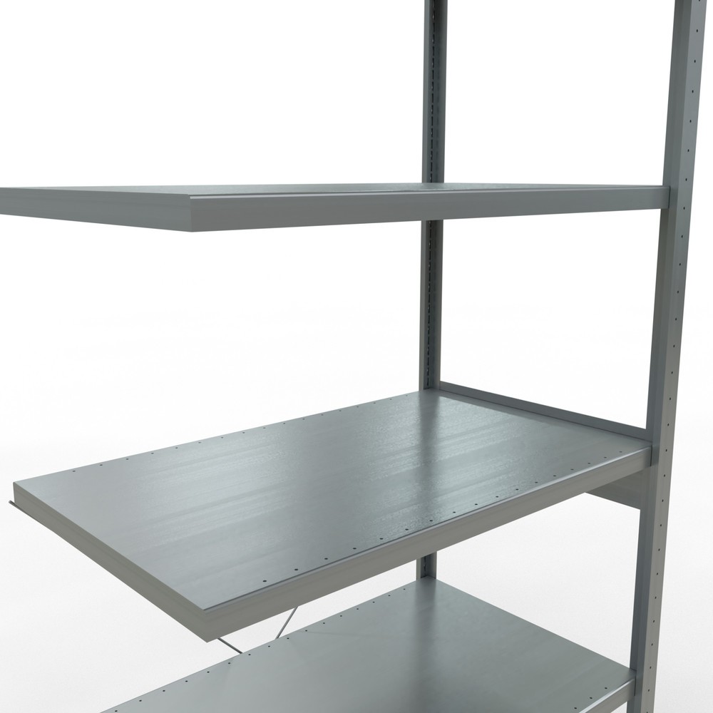 Número de imagen del producto 5: Estantería SCHULTE, módulo adicional, carga del estantería de cargas pequeñas 330 kg, galvanizado, alto H x An x F 2.500 x 1.000 x 600 mm