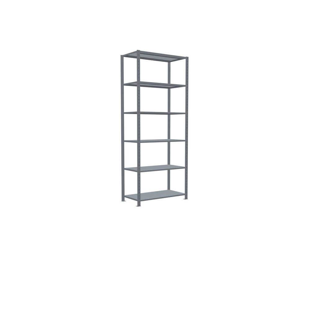 Número de imagen del producto 2: Estantería de cargas pequeñas SCHULTE galvanizada, carga por estante 330 kg, HxAxF 2.500 x 1.060 x 536 mm