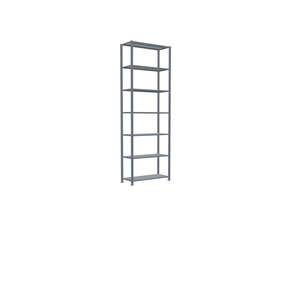 Número de imagen del producto 2: Estantería de cargas pequeñas SCHULTE galvanizada, carga por estante 330 kg, HxAxF 3.000 x 1.060 x 436 mm
