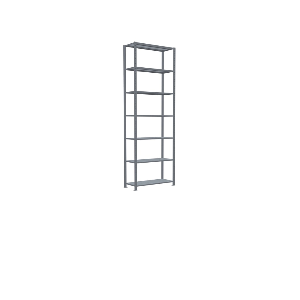 Estantería de cargas pequeñas SCHULTE galvanizada, carga por estante 330 kg, HxAxF 3.000 x 1.060 x 436 mm Número de imagen del producto 2: Estantería de cargas pequeñas SCHULTE galvanizada, carga por estante 330 kg, HxAxF 3.000 x 1.060 x 436 mm