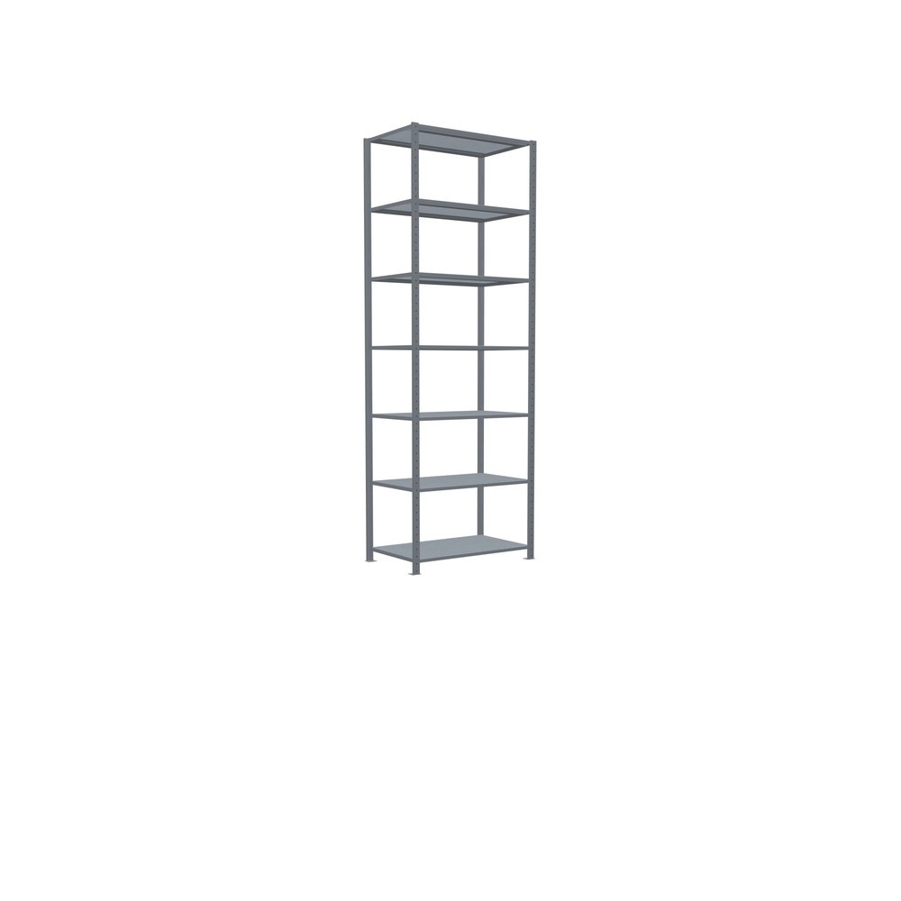 Número de imagen del producto 2: Estantería de cargas pequeñas SCHULTE galvanizada, carga por estante 330 kg, HxAxF 3.000 x 1.060 x 636 mm