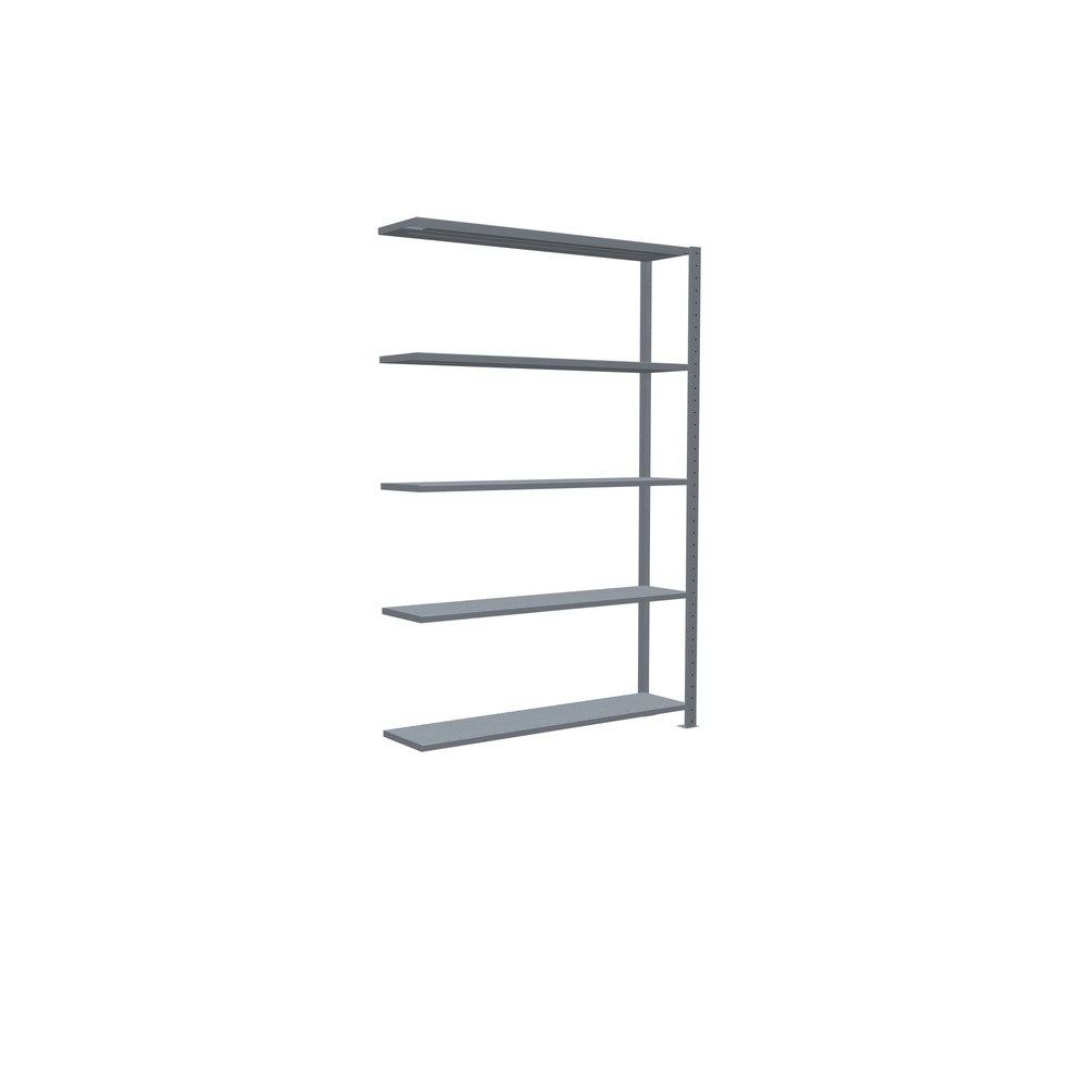 Número de imagen del producto 5: Estantería de cargas pequeñas SCHULTE con sistema de encajado, módulo adicional, carga por estante de 150 kg, galvanizada, Al x An x F 2.000 x 1.300 x 300 mm