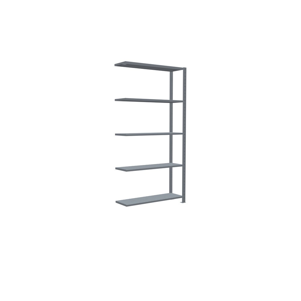 Número de imagen del producto 5: Estantería de cargas pequeñas SCHULTE con sistema de encajado, módulo adicional, carga por estante de 150 kg, galvanizada, Al x An x F 2.000 x 1.000 x 300 mm