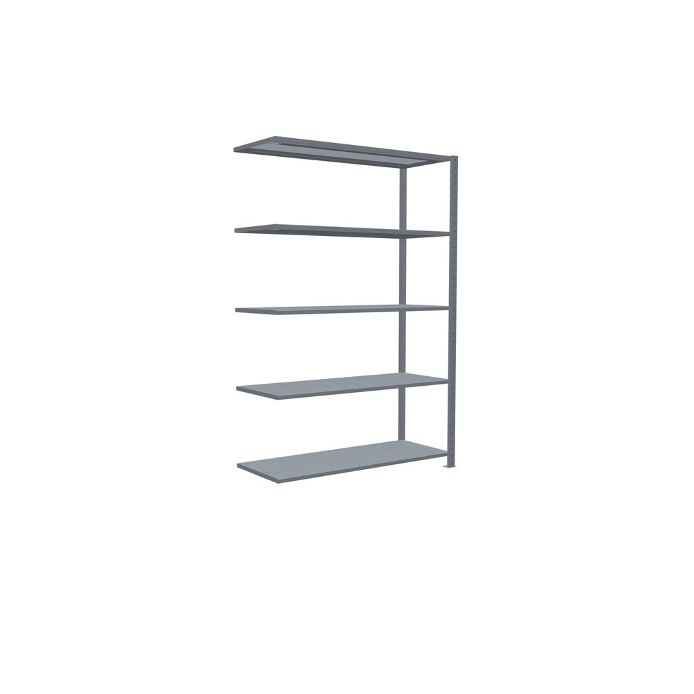 Número de imagen del producto 2: Estantería de cargas pequeñas SCHULTE con sistema de encajado, módulo adicional, carga por estante de 150 kg, galvanizada, Al x An x F 2.000 x 1.300 x 500 mm