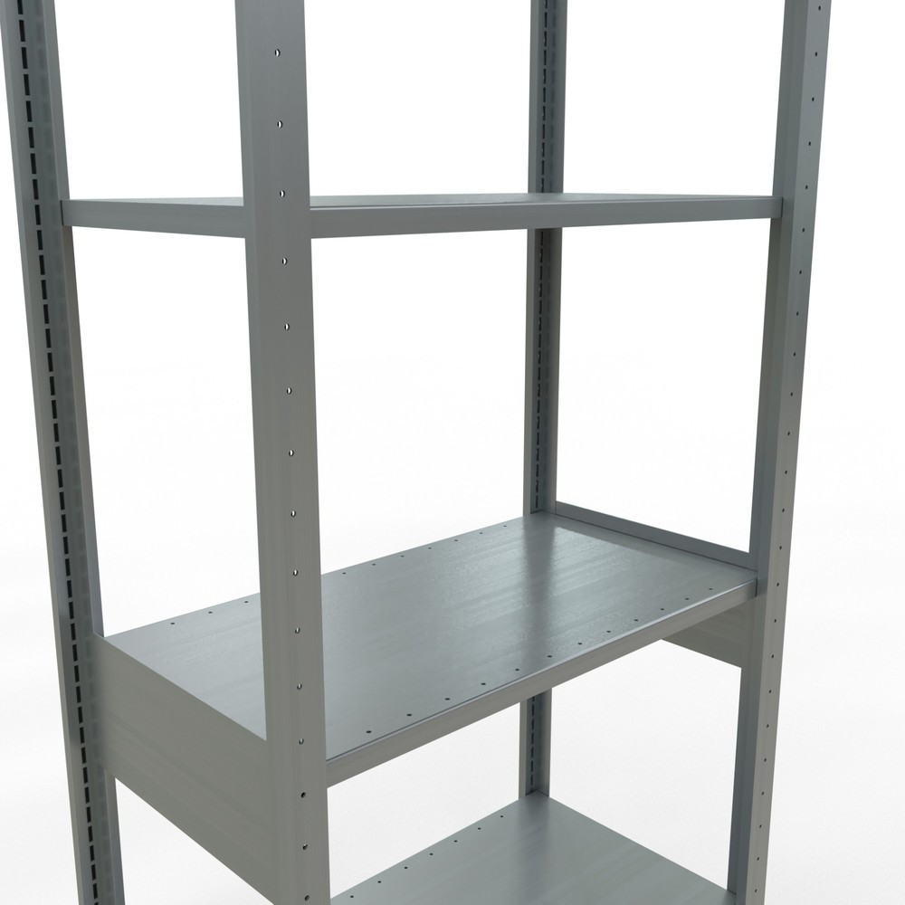 Número de imagen del producto 4: Estantería de cargas pequeñas SCHULTE galvanizada, carga por estante 150 kg, HxAxF 2.500 x 810 x 436 mm