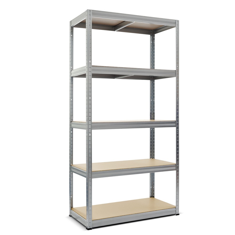 Imagen del producto: Estantería de cargas pequeñas Steinbock® tipo S galvanizada, carga por estante 150 kg, HxAxF 1.800 x 900 x 450 mm