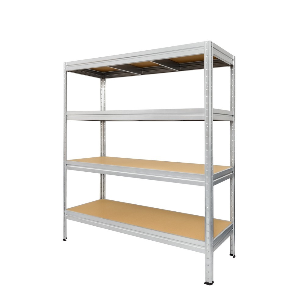 Imagen del producto: Estantería ancha HEMMDAL, sistema de encajado, carga por estante 500 kg, galvanizada, HxAxF 1.770 x 1.800 x 450 mm