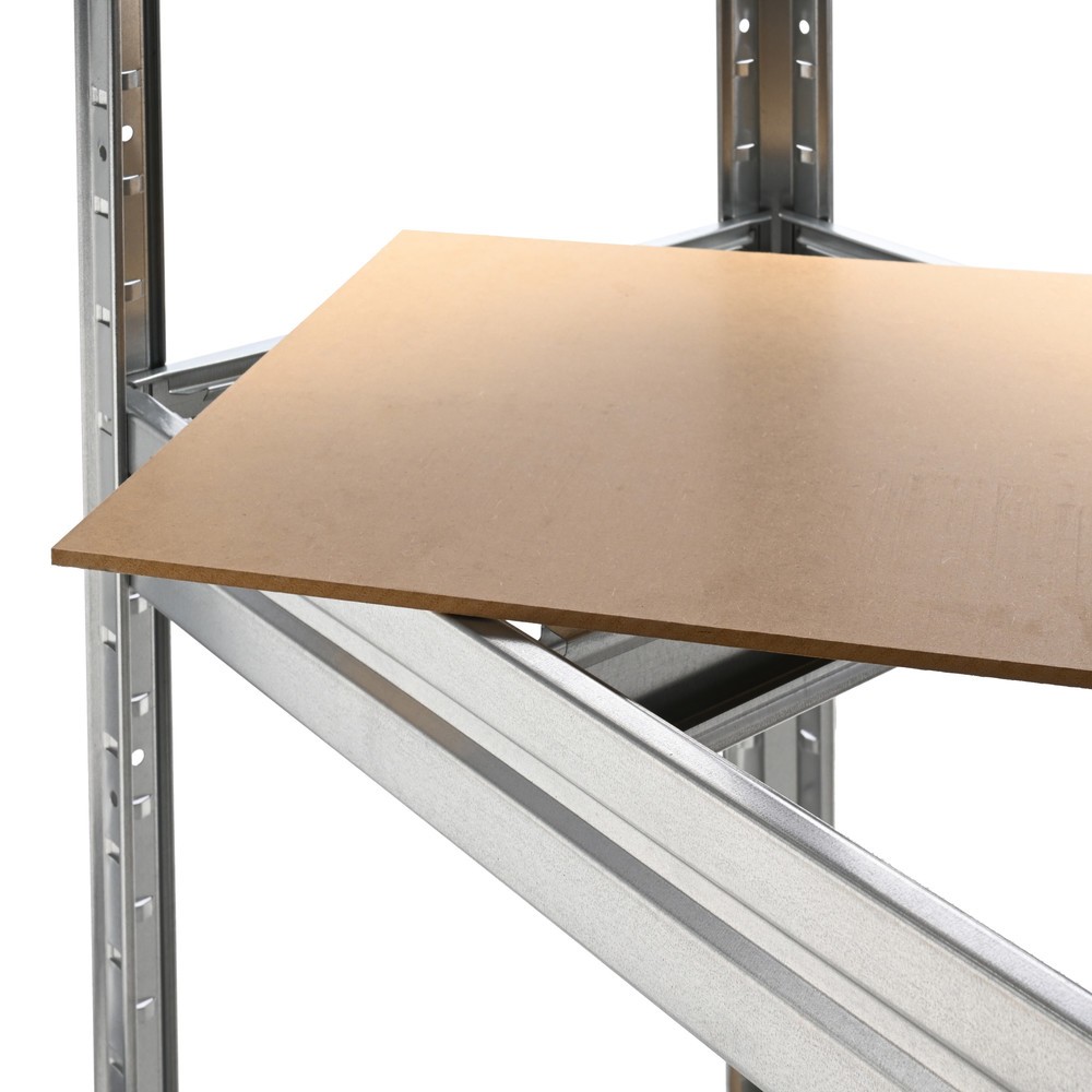 Número de imagen del producto 5: Estantería ancha HEMMDAL, sistema de encajado, carga por estante 500 kg, galvanizada, HxAxF 1.770 x 1.800 x 450 mm