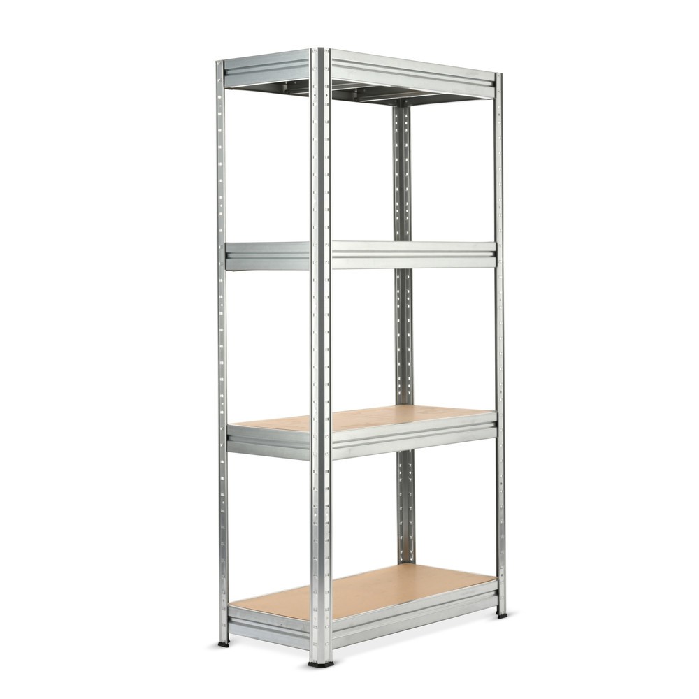 Número de imagen del producto 1: Estantería de cargas pequeñas HEMMDAL galvanizada, carga por estante 600 kg, HxAxF 1.770 x 900 x 450 mm