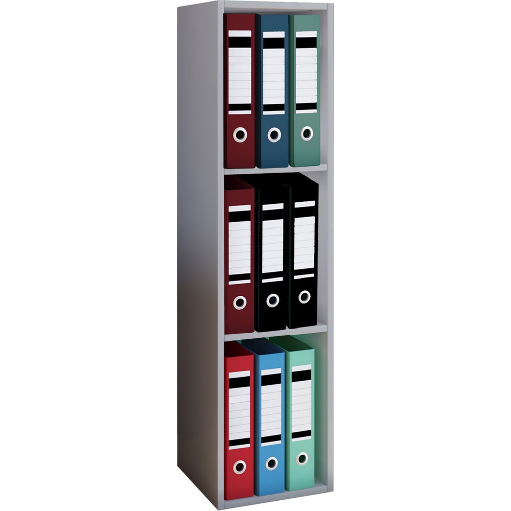 Imagen del producto: Estantería de oficina Offas de 3 baldas, gris