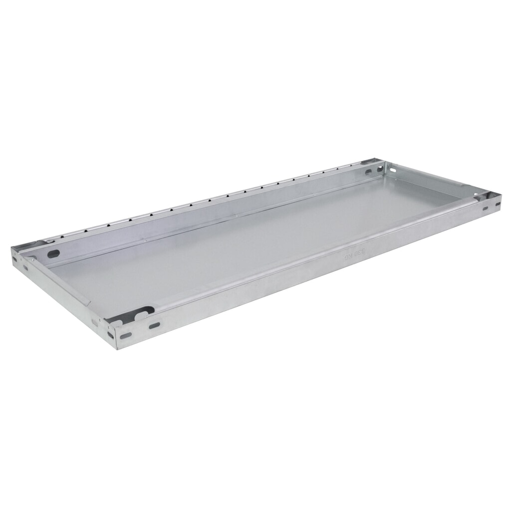 Estantería zincada para estante SCHULTE Slip-In carga por estante 330 kg de ancho x 1.000 x 600 mm Número de imagen del producto 2: Estantería zincada para estante SCHULTE Slip-In carga por estante 330 kg de ancho x 1.000 x 600 mm