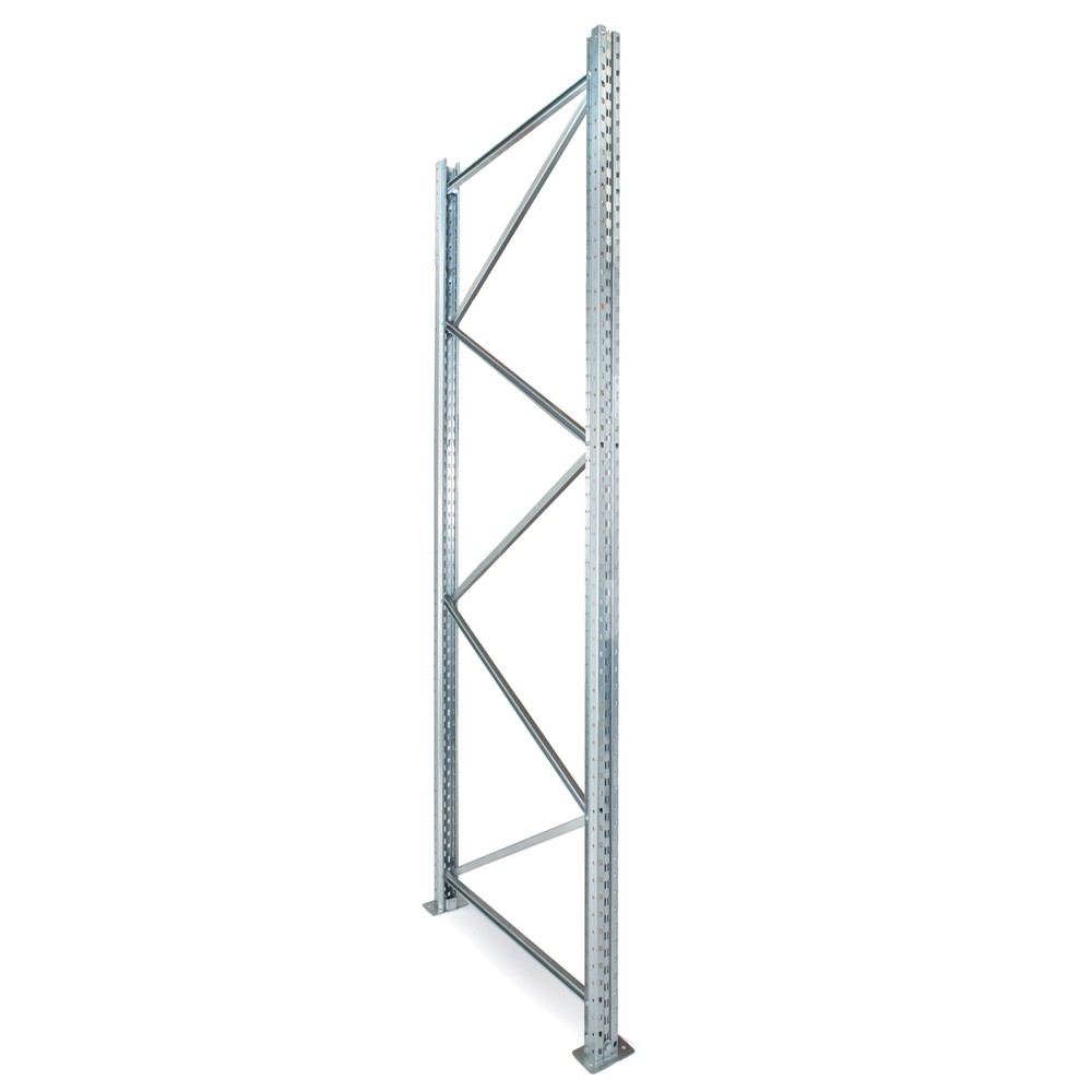 Número de imagen del producto 2: Módulo inicial de estantería híbrida ManOrga, estantería ancha y estantería para palets, HxAxF 3.000 x 1.825 x 1.100 mm