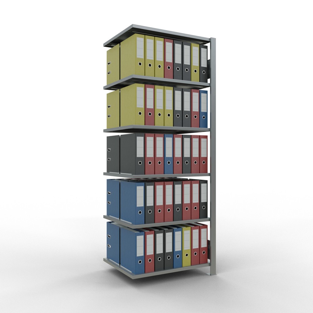 Número de imagen del producto 2: estantería para archivo SCHULTE módulo adicional, doble cara, sin topes centrales, carga por estante 150 kg, alto H x An x F 2.000 x 750 x 600 mm