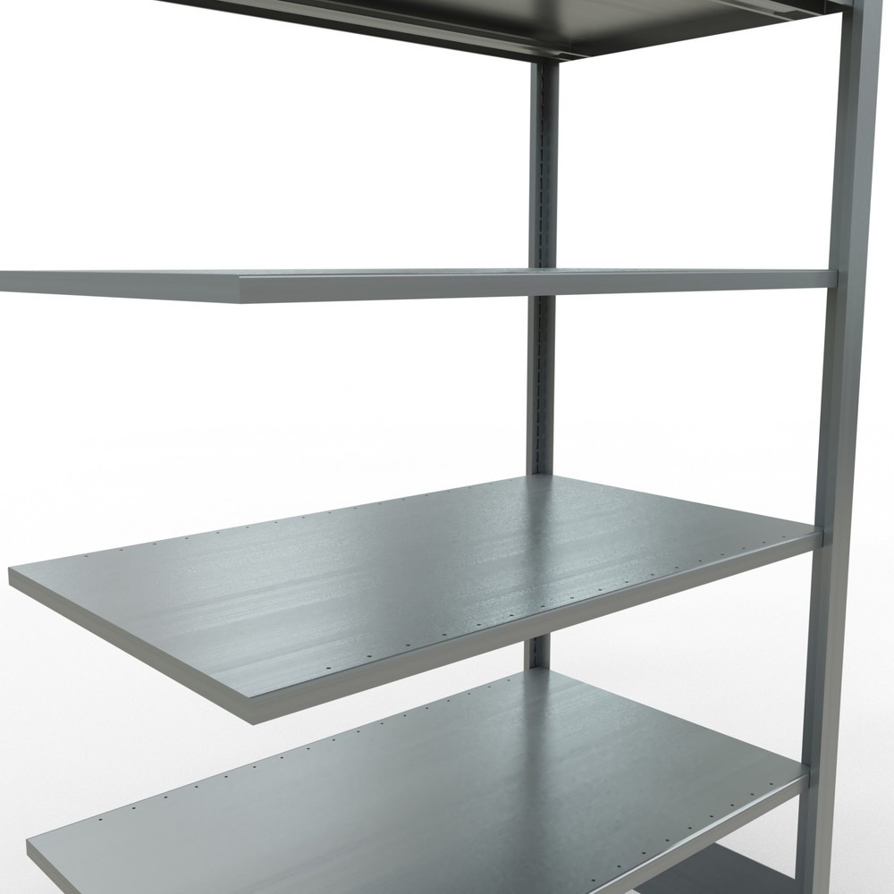 Número de imagen del producto 5: estantería para archivo SCHULTE módulo adicional, doble cara, sin topes centrales, carga por estante 150 kg, alto H x An x F 2.000 x 1.000 x 600 mm