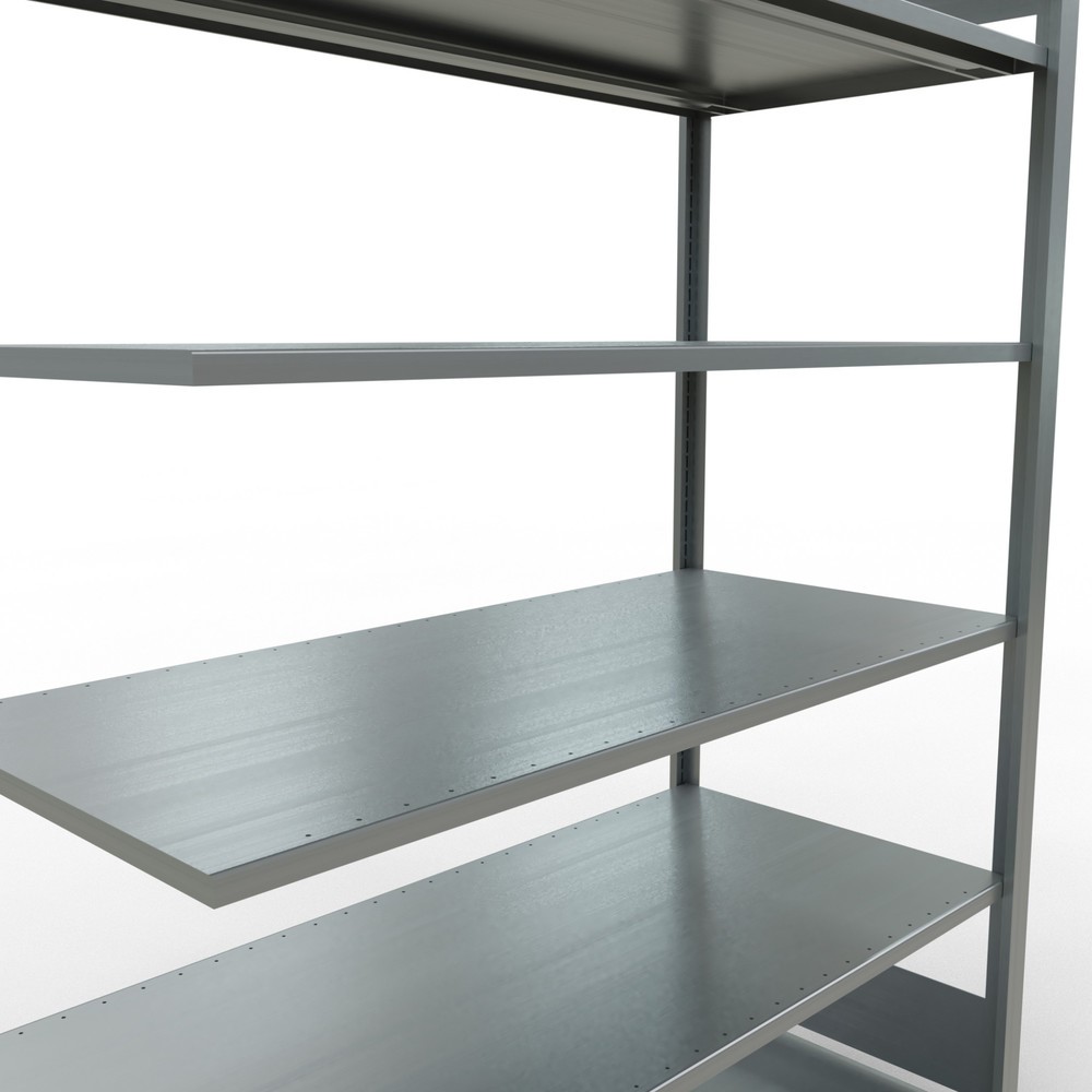 Número de imagen del producto 4: estantería para archivo SCHULTE módulo adicional, doble cara, sin topes centrales, carga por estante 150 kg, alto H x An x F 2.000 x 1300 x 600 mm