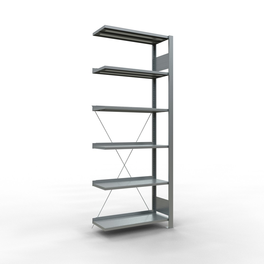 Imagen del producto: Estantería para archivo SCHULTE AF módulo adicional, unilateral, con topes finales, carga por estante 85 kg, Al x An x F 2.000 x 750 x 300 mm