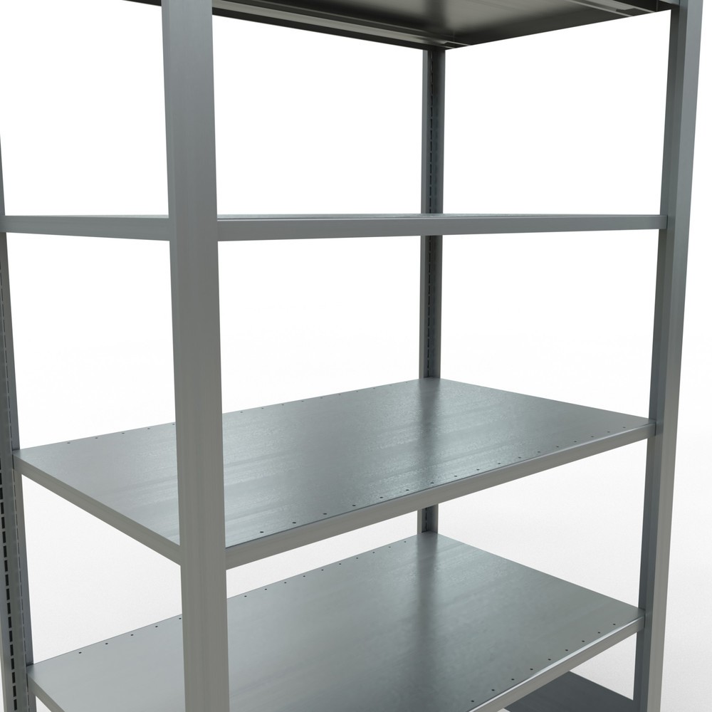 Número de imagen del producto 5: Estantería para archivo SCHULTE módulo inicial, bilateral, sin topes intermedios, carga por estante 150 kg, Al x An x F 2.000 x 1.000 x 600 mm