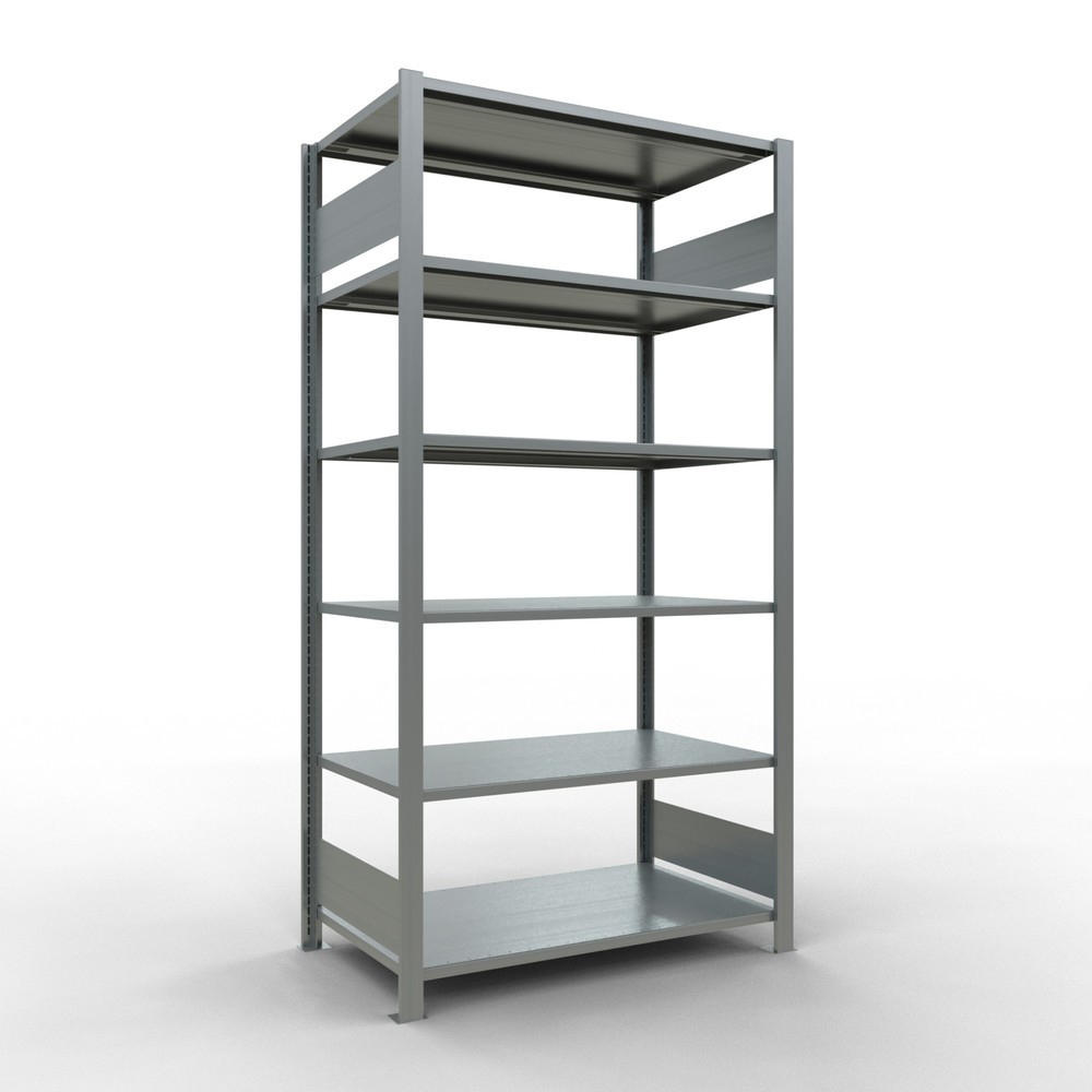 Imagen del producto: Estantería para archivo SCHULTE módulo inicial, bilateral, sin topes intermedios, carga por estante 150 kg, Al x An x F 2.000 x 1.000 x 600 mm