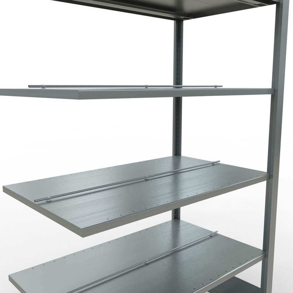 Número de imagen del producto 4: Estantería para archivos SCHULTE, módulo adicional, bilateral, con topes intermedios, carga por estante de 150 kg, Al x An x P: 2.000 x 1.000 x 600 mm