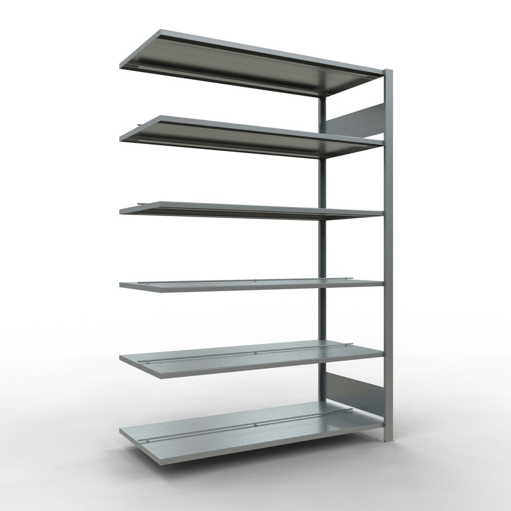 Imagen del producto: Estantería para archivos SCHULTE, módulo adicional, bilateral, con topes intermedios, carga por estante de 150 kg, Al x An x P: 2.000 x 1.300 x 600 mm