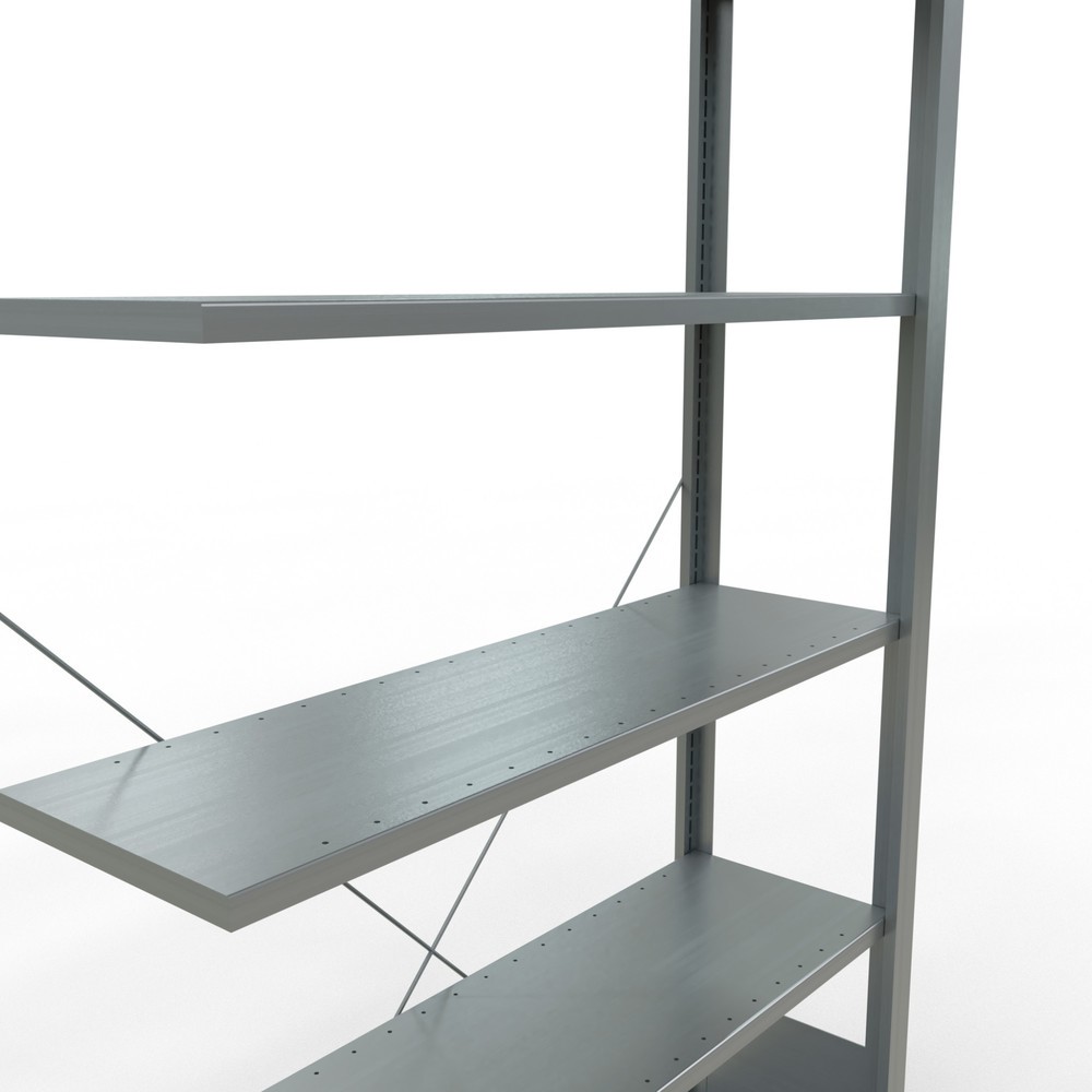 Número de imagen del producto 4: Estantería para archivos SCHULTE, módulo adicional, unilateral, sin topes finales, carga por estante de 85 kg, Al x An x P: 2.000 x 1.000 x 300 mm