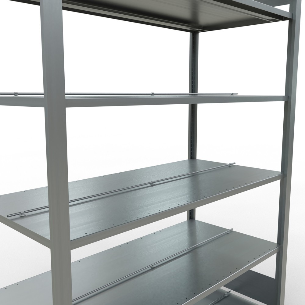 Número de imagen del producto 4: Estantería para archivos SCHULTE GF, bilateral, con topes intermedios, carga por estante de 150 kg, Al x An x P: 2.000 x 1.300 x 600 mm
