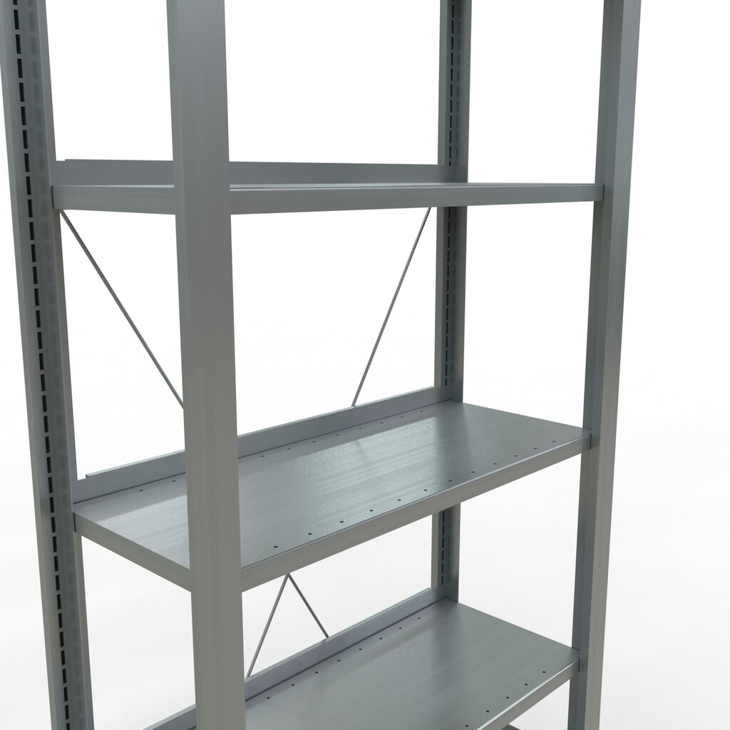 Estantería para archivos SCHULTE GF, unilateral, con topes finales, carga por estante de 85 kg, Al x An x P: 2.000 x 750 x 300 mm Número de imagen del producto 5: Estantería para archivos SCHULTE GF, unilateral, con topes finales, carga por estante de 85 kg, Al x An x P: 2.000 x 750 x 300 mm