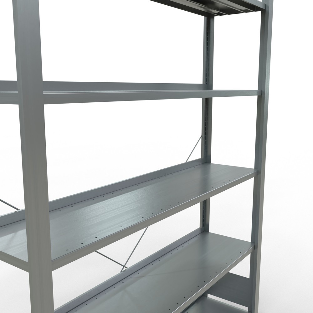 Número de imagen del producto 4: Estantería para archivos SCHULTE GF, unilateral, con topes finales, carga por estante de 85 kg, Al x An x P: 2.000 x 1.300 x 300 mm