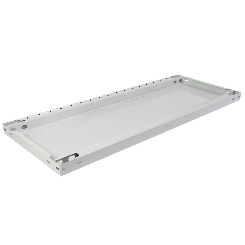 Número de imagen del producto 2: Balda MULTIplus330 para estantería de cargas pequeñas SCHULTE, carga por estante 330 kg, gris claro, AxF 1.000 x 300 mm