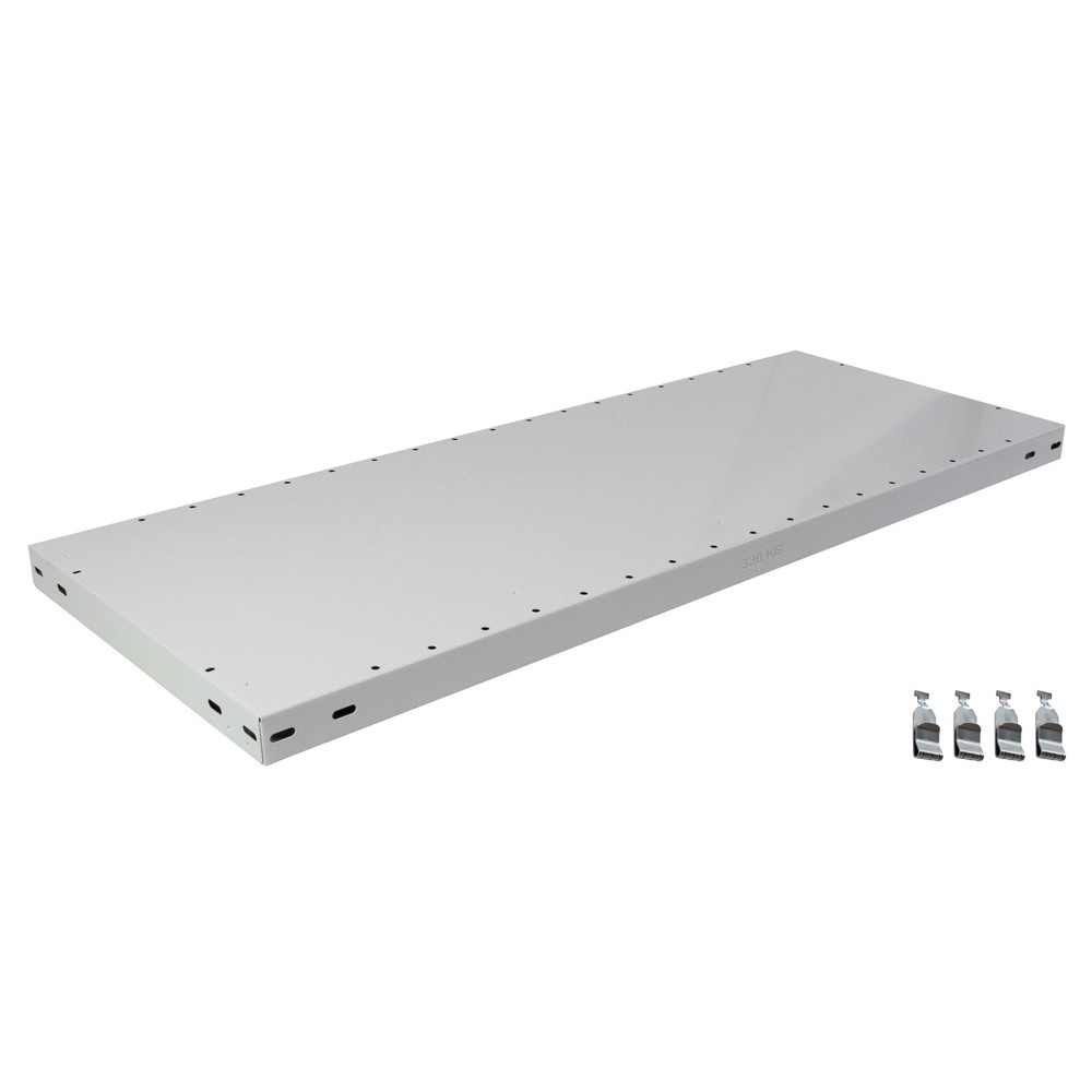 Imagen del producto: Estante para estante SCHULTE Slip-In, carga por estante 330 kg, gris claro, ancho x 1000 x 300 mm