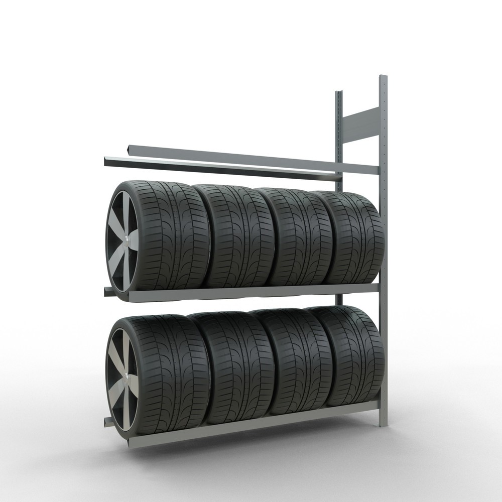 Número de imagen del producto 2: Estantería para neumáticos SCHULTE, módulo adicional, Al x An x P: 2.000 x 1.500 x 400 mm