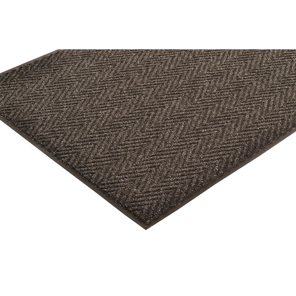 Esterilla antisuciedad, diseño de espina de pescado, PP, An x L 600 x 900 mm, antracita Imagen del producto: Esterilla antisuciedad, diseño de espina de pescado, PP, An x L 600 x 900 mm, antracita