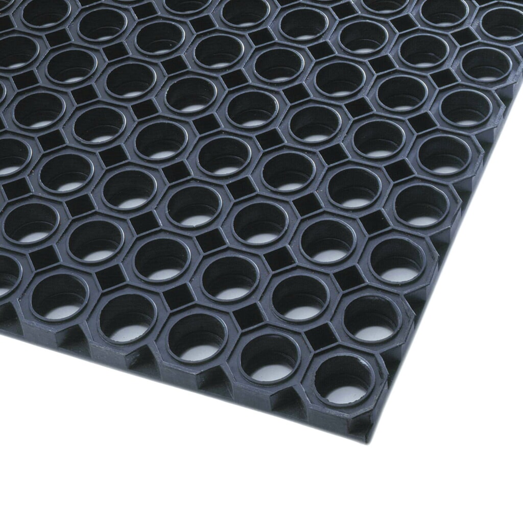 Imagen del producto: Esterilla antisuciedad con diseño en panal de abeja, An x La 600 x 800 mm