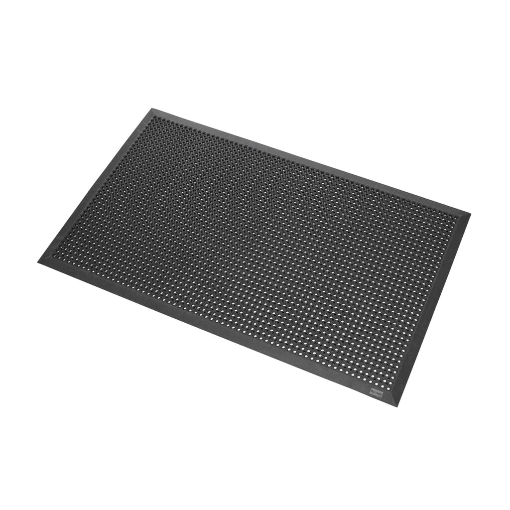 Número de imagen del producto 1: Esterilla antisuciedad NoTrax Oct-O-Flex Bevelled™, 1.200 x 1.800 mm (ancho x largo), negra
