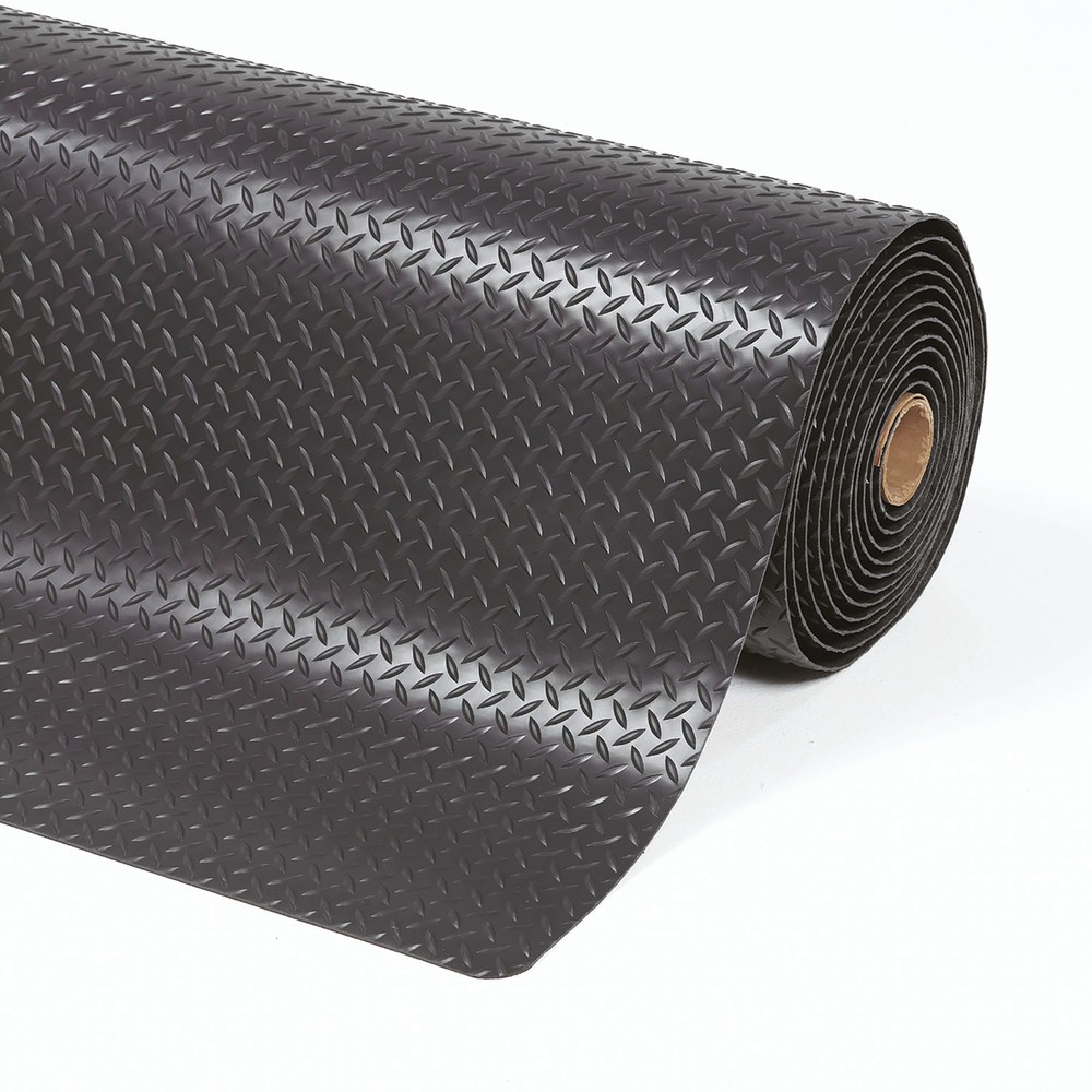 Número de imagen del producto 2: Alfombrilla antifatiga para industria y artesanía, metro lineal x 600 mm, negro