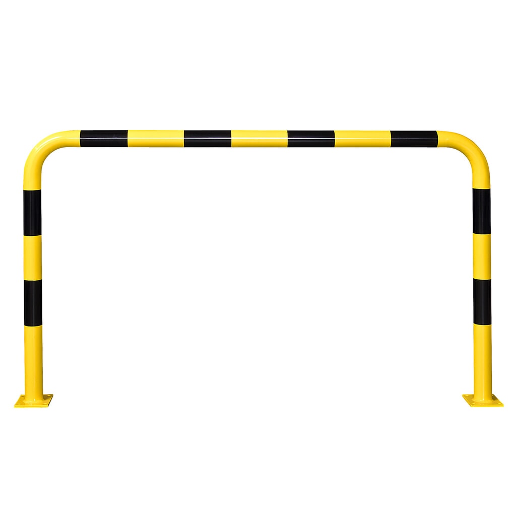 Estribo de protección antichoques, aplicación exterior, Ø 76 mm, Al x An 1.200 x 2.000 mm Imagen del producto: Estribo de protección antichoques, aplicación exterior, Ø 76 mm, Al x An 1.200 x 2.000 mm