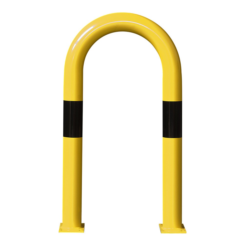 Número de imagen del producto 1: Estribo de protección antichoques, aplicación exterior, Ø 108 mm, Al x An 1.200 x 650 mm