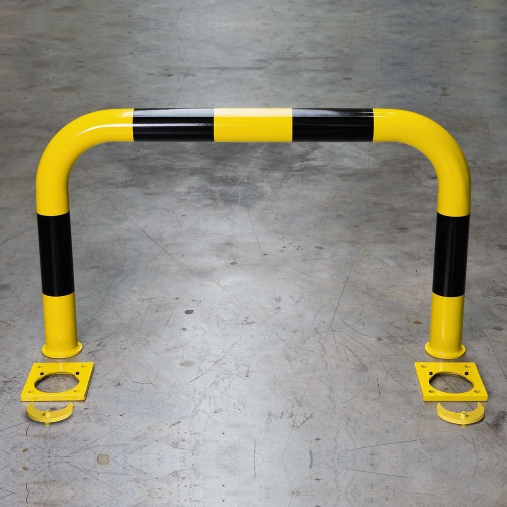 Número de imagen del producto 4: Estribo de protección antichoques para anclar con tacos Al x An 600 x 1.000 mm