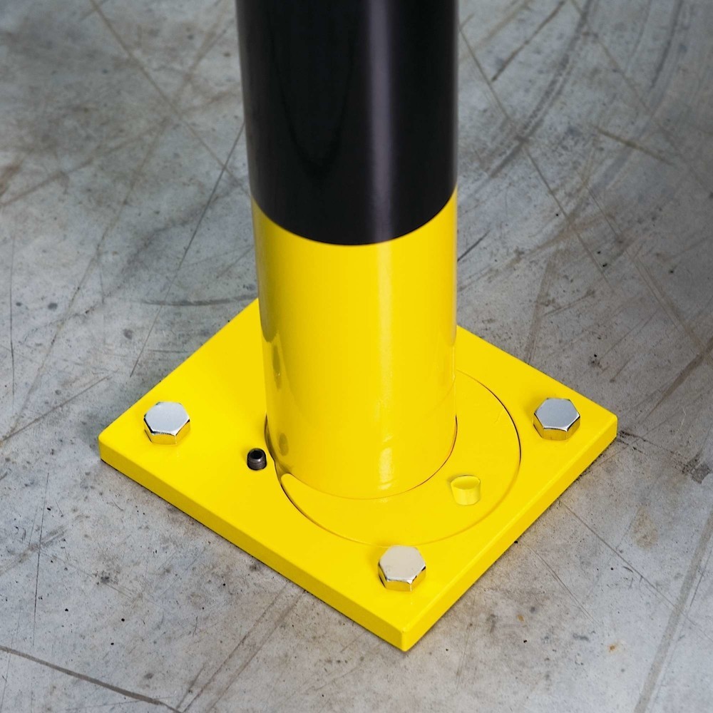 Número de imagen del producto 5: Estribo de protección antichoques para anclar con tacos Al x An 600 x 1.000 mm