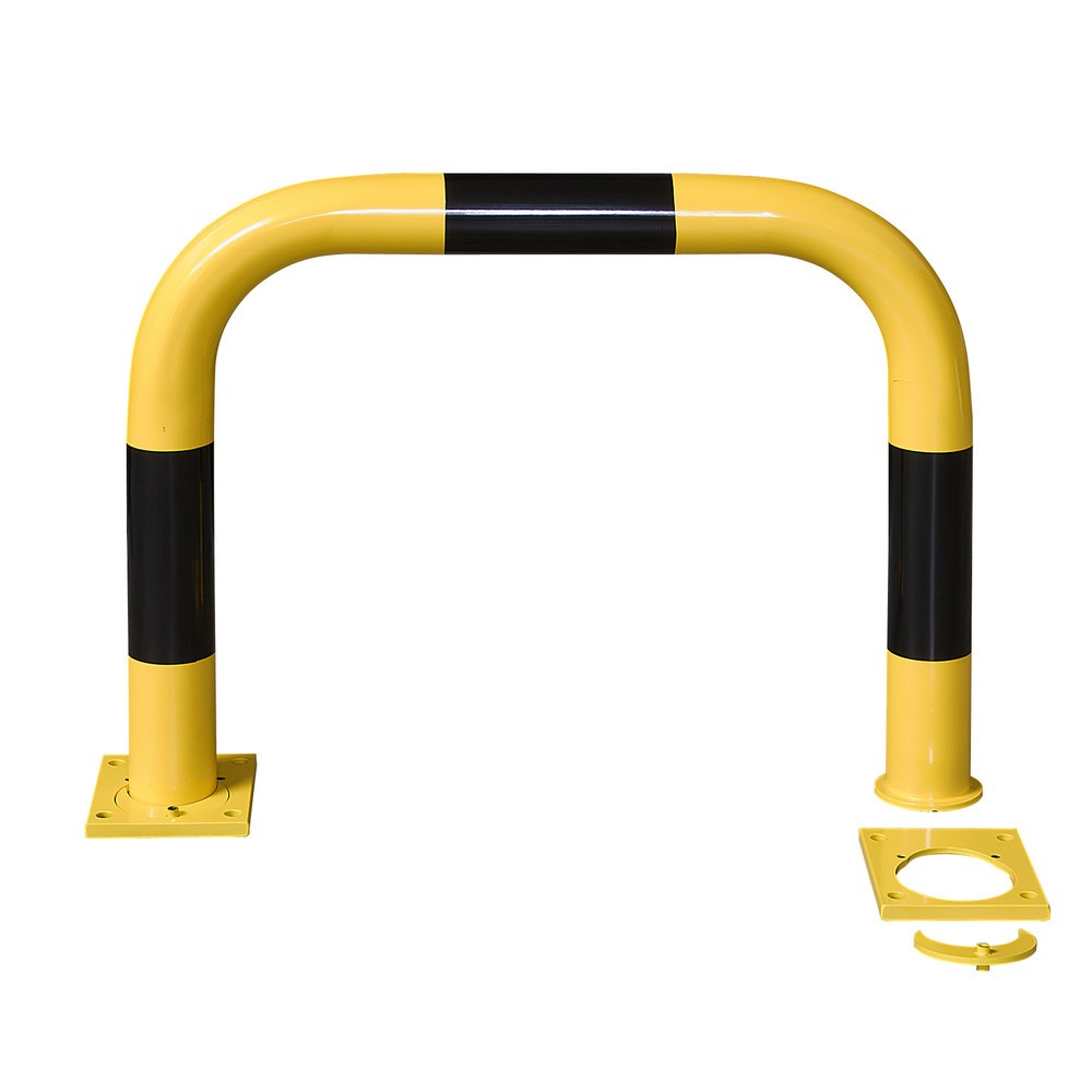 Número de imagen del producto 1: Estribo de protección antichoques para anclar con tacos Al x An 600 x 750 mm