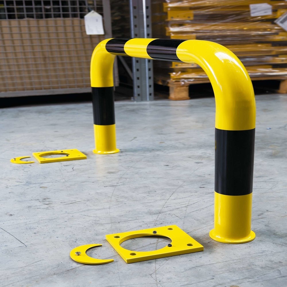 Número de imagen del producto 8: Estribo de protección antichoques para anclar con tacos Al x An 600 x 1.000 mm