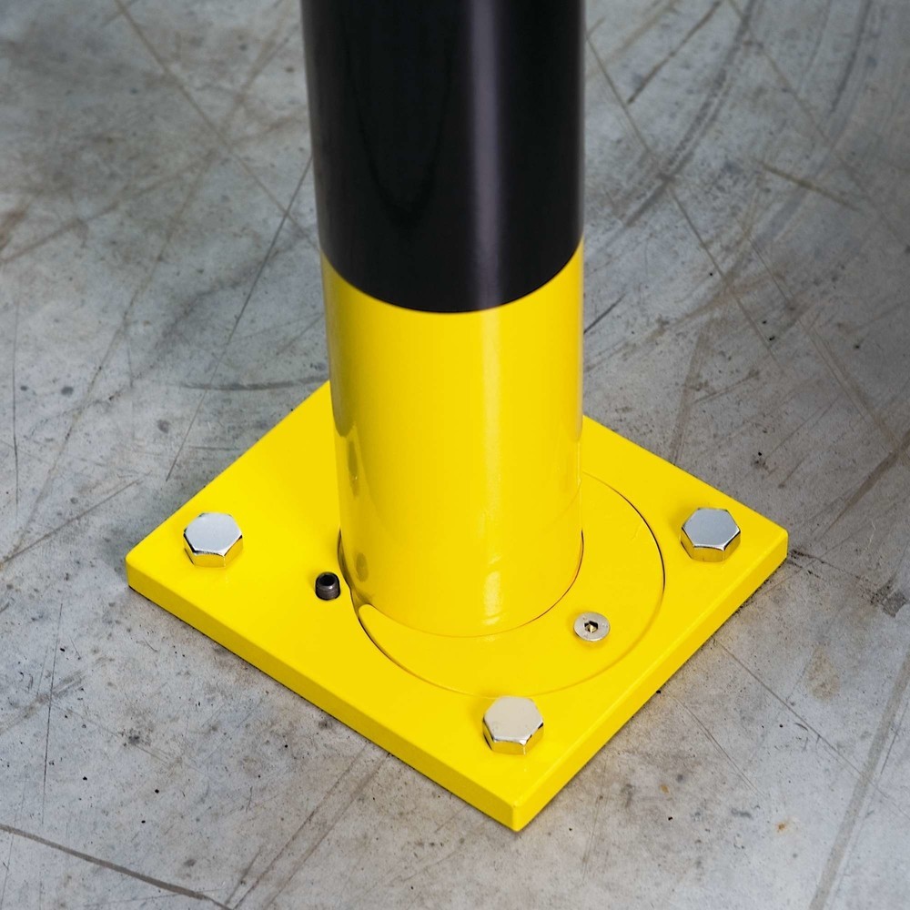 Número de imagen del producto 9: Estribo de protección antichoques para anclar con tacos Al x An 600 x 1.000 mm