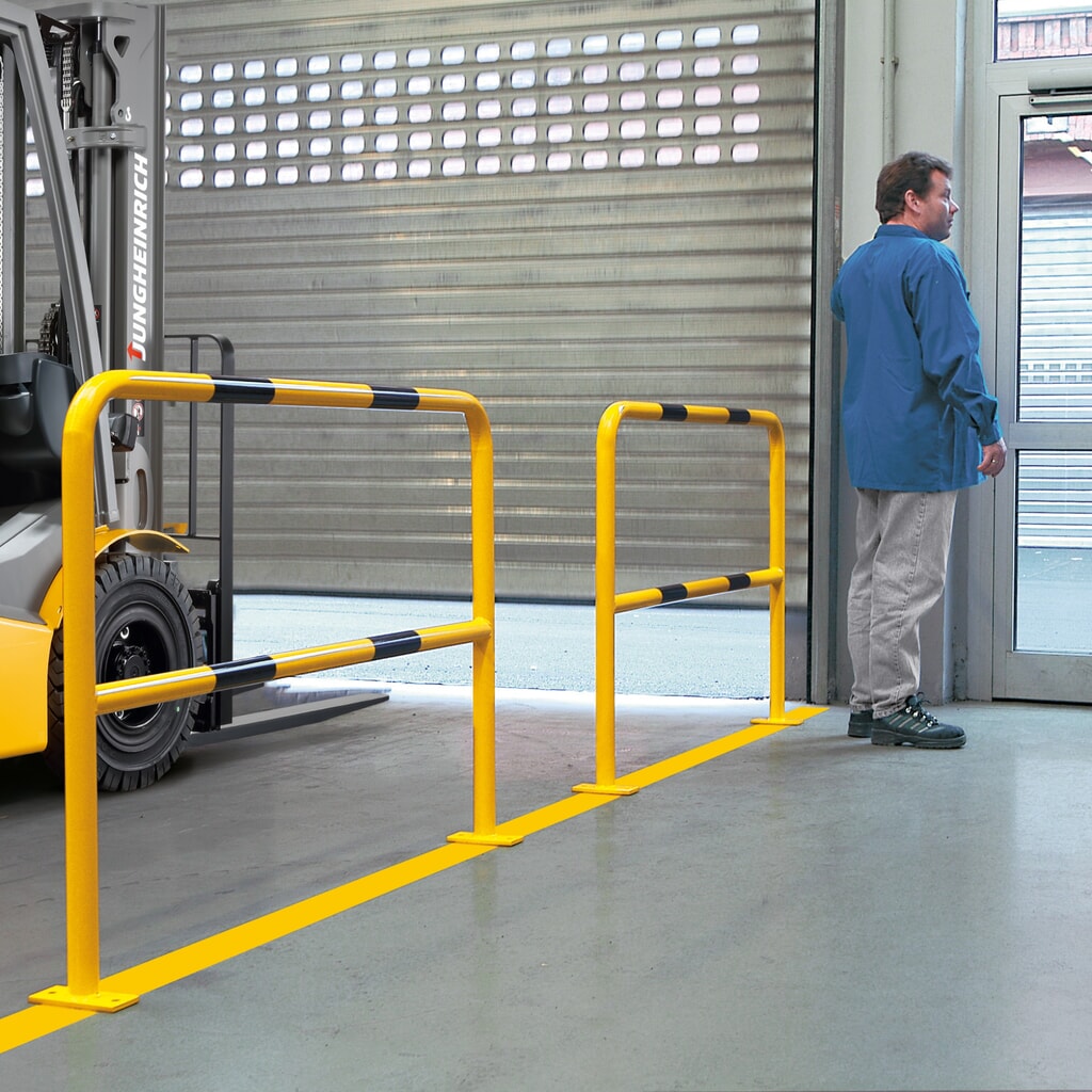 Estribo de protección, aplicación interior, Al x An 1.000 x 1.000 mm Número de imagen del producto 4: Estribo de protección, aplicación interior, Al x An 1.000 x 1.000 mm